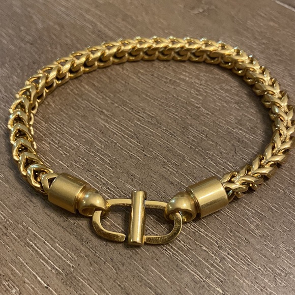 eye candy Jewelry Nwt Eye Candy Luxe 8k Gold Plated Braided